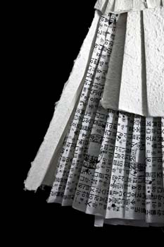 03 Dress with Sash, detail